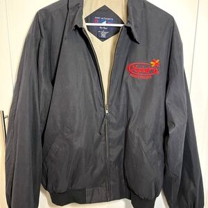 Port Authority Gray Jacket with Red Logo